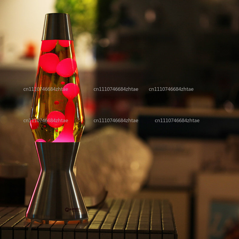 Lava Lamp Desktop - Lámpara de Lava con Purpurina, Lámpara