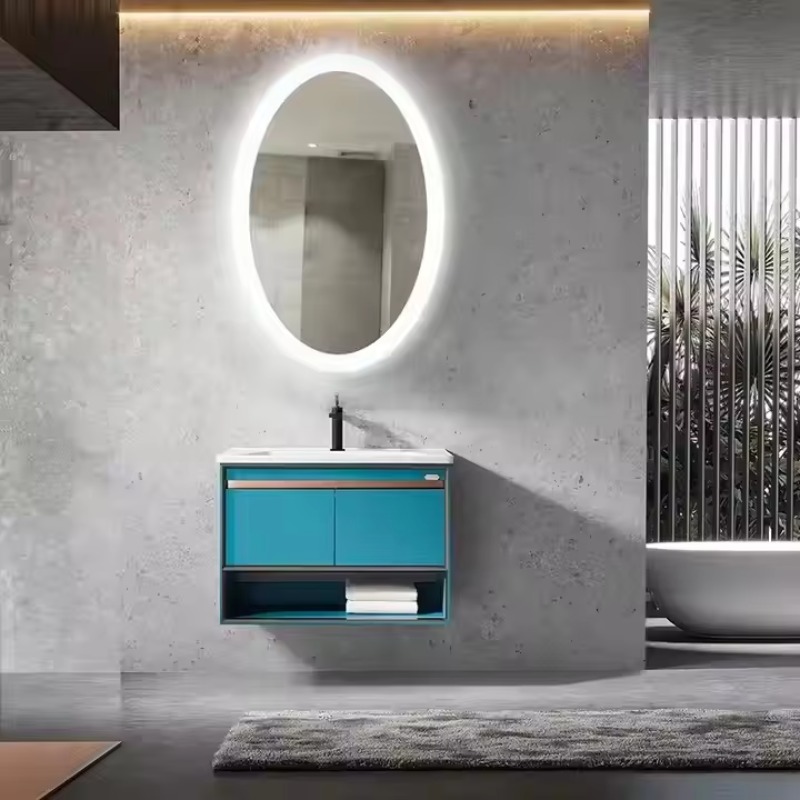 Home Decor Lighting Manufacturer - Espejo ovalado decorativo LED para pared,
