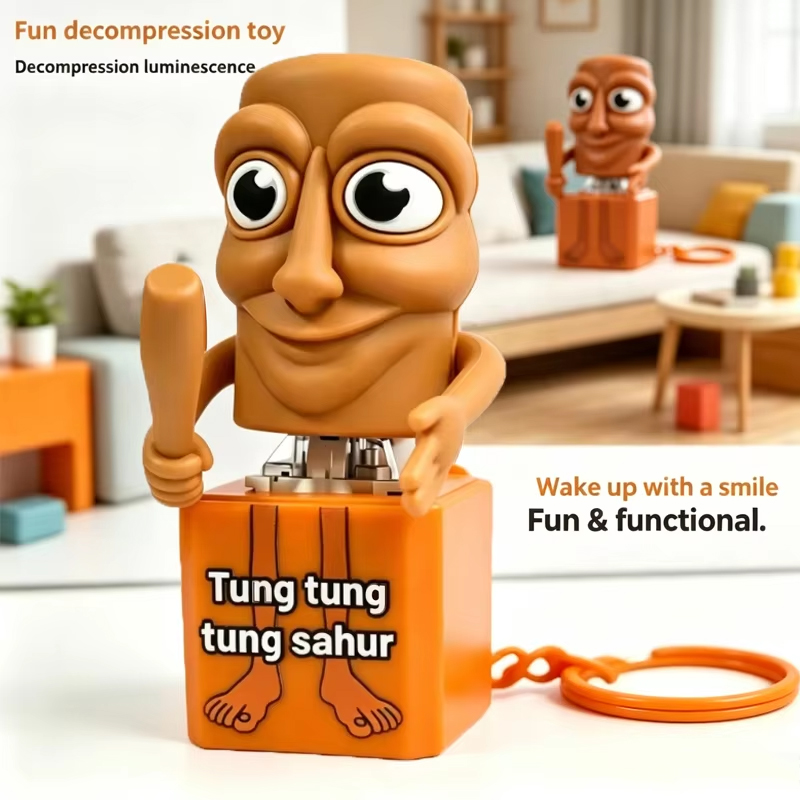 Lighting Decor Items - Nuevo Llavero Tung Tung Tung Sahur,