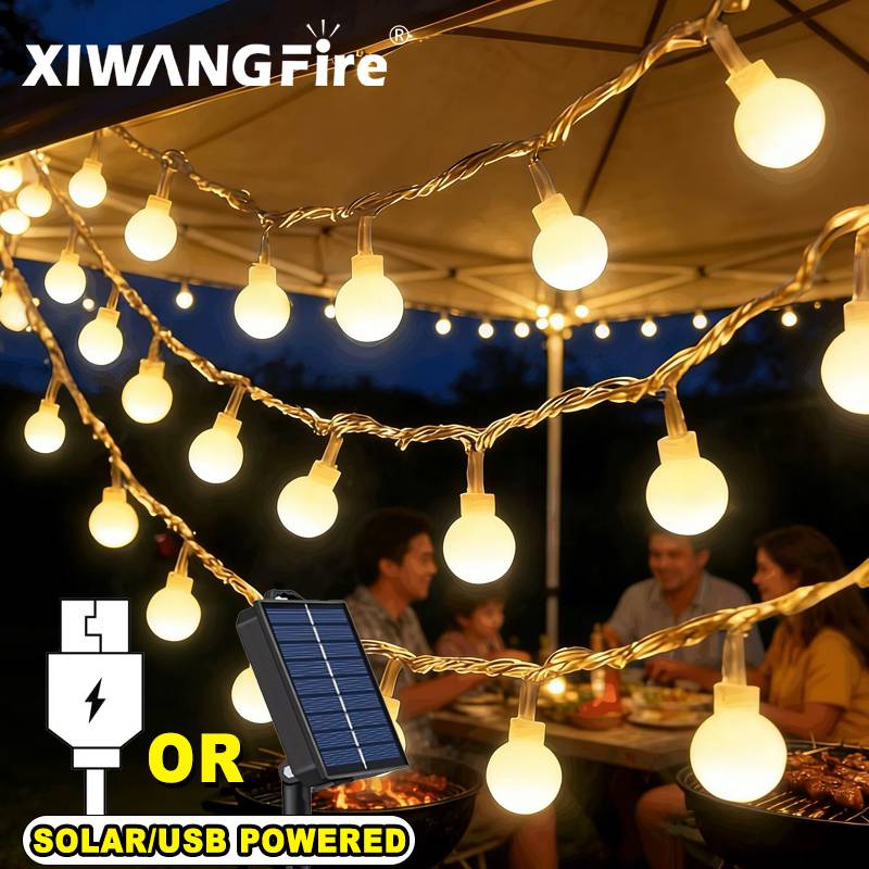 Guirnalda de Luces Solares/USB - Lighting Decor Items reseña y precio