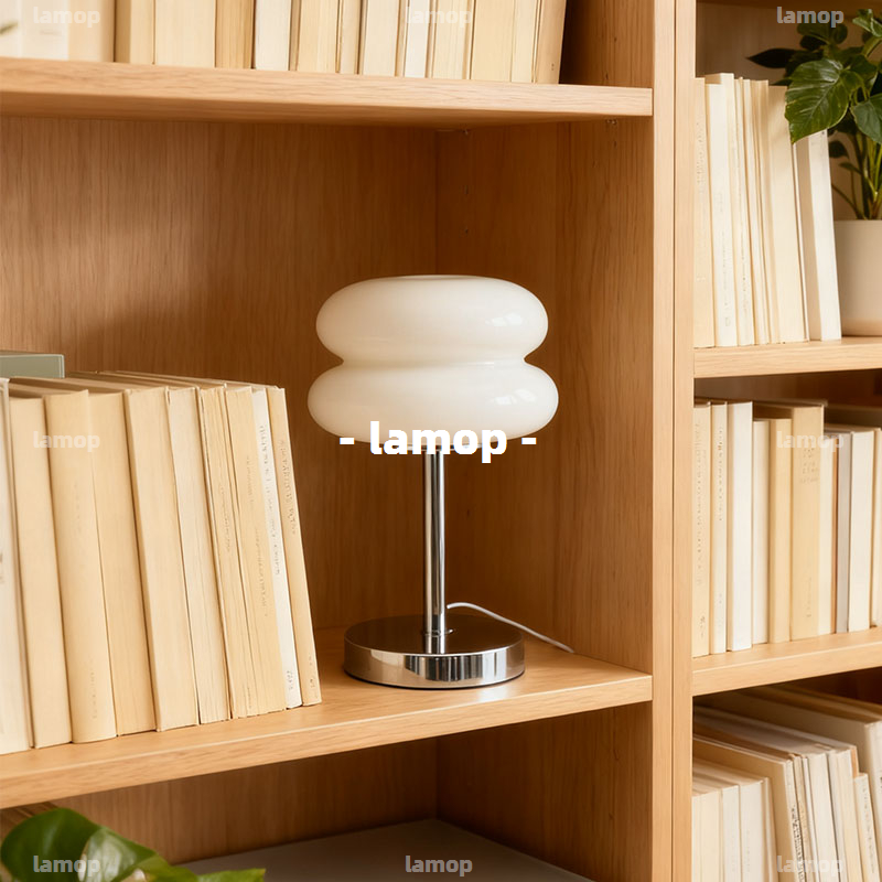 Lámpara de Mesa Bauhaus Cream- - Lighting Decor For Room reseña y precio