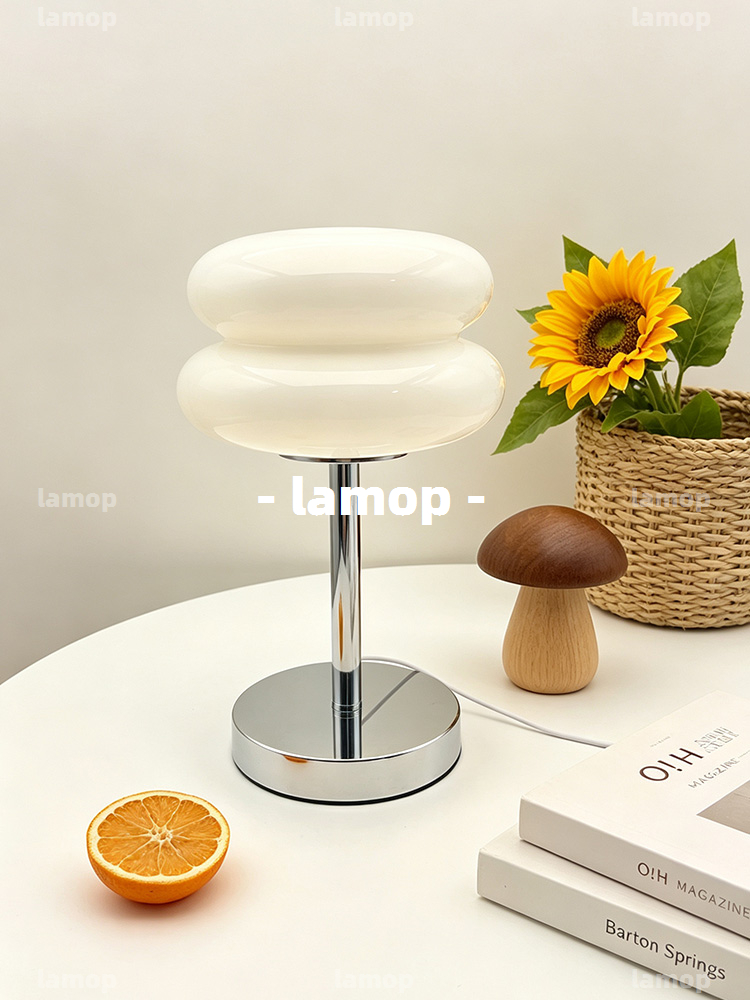 Lámpara de Mesa Bauhaus Cream- - Lighting Decor For Room reseña y precio