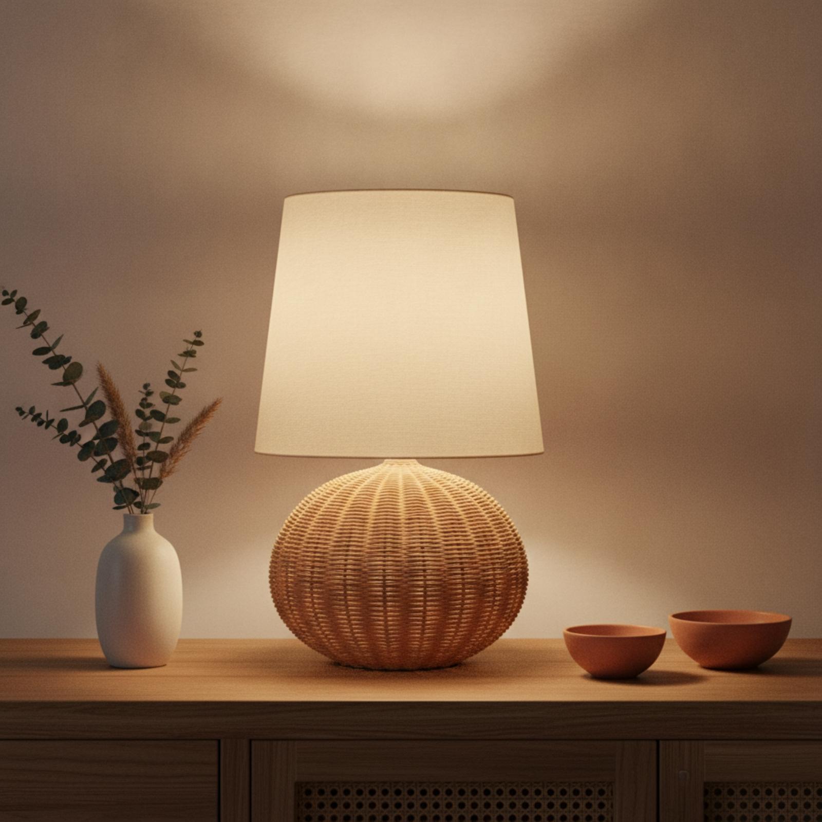 Lámpara de Noche con Base de R - Lighting Decor For Room reseña y precio