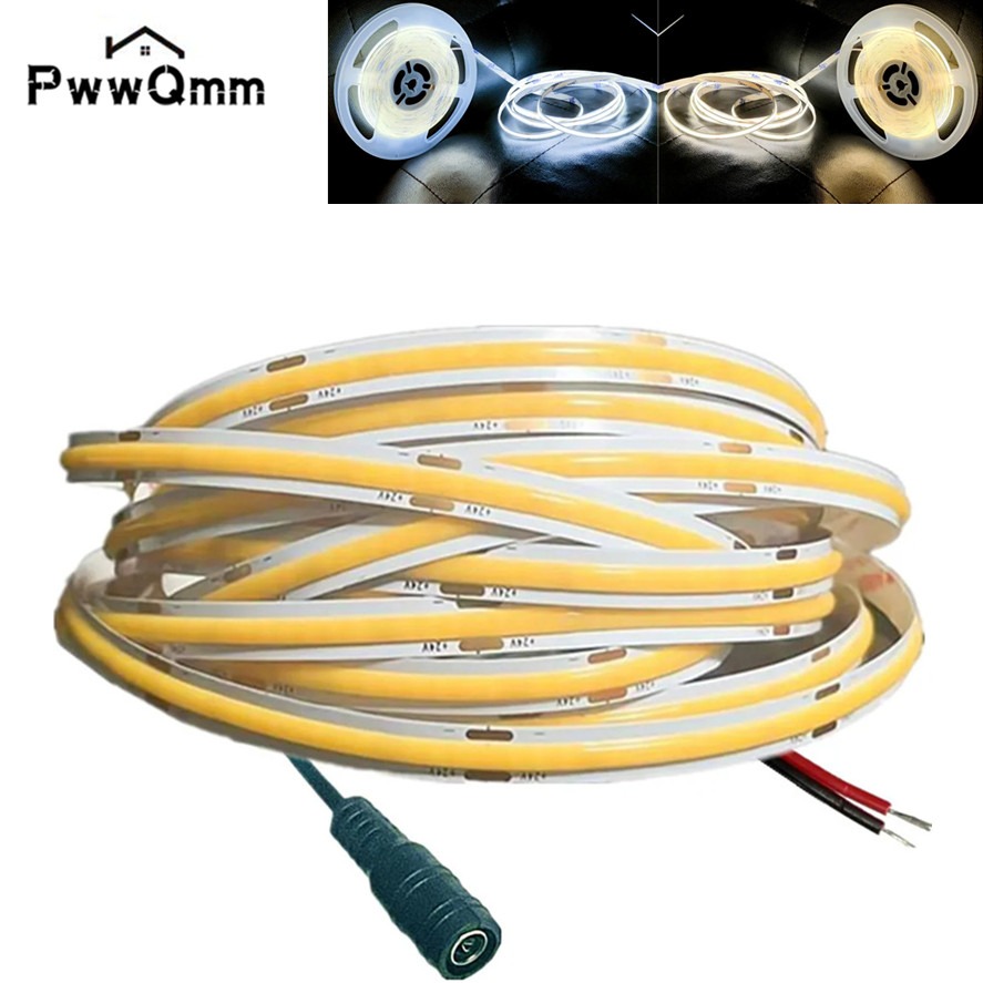 Tira de LED COB DC 12V 24V Ult - Lighting Decor For Diwali reseña y precio