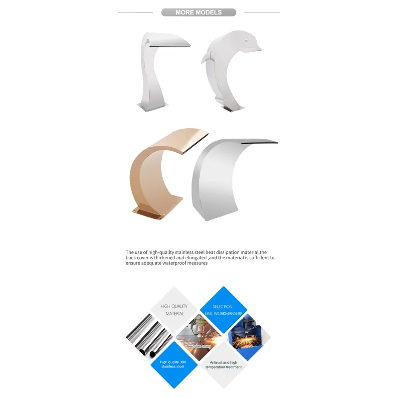 Cascadas de Agua con Luces LED - Home Decor Lighting Manufacturer reseña y precio