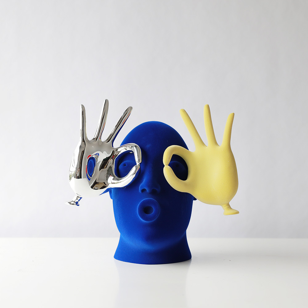 Escultura abstracta moderna de - Ok Lighting Decor reseña y precio