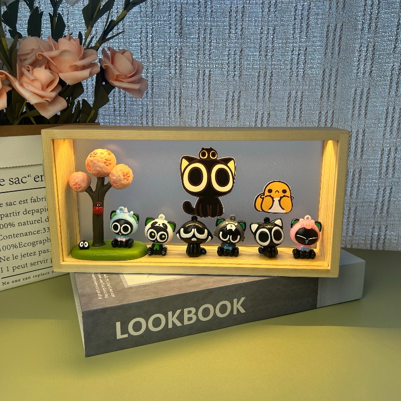 Marco de Luz LED con Figura de - Lighting Decor Items reseña y precio