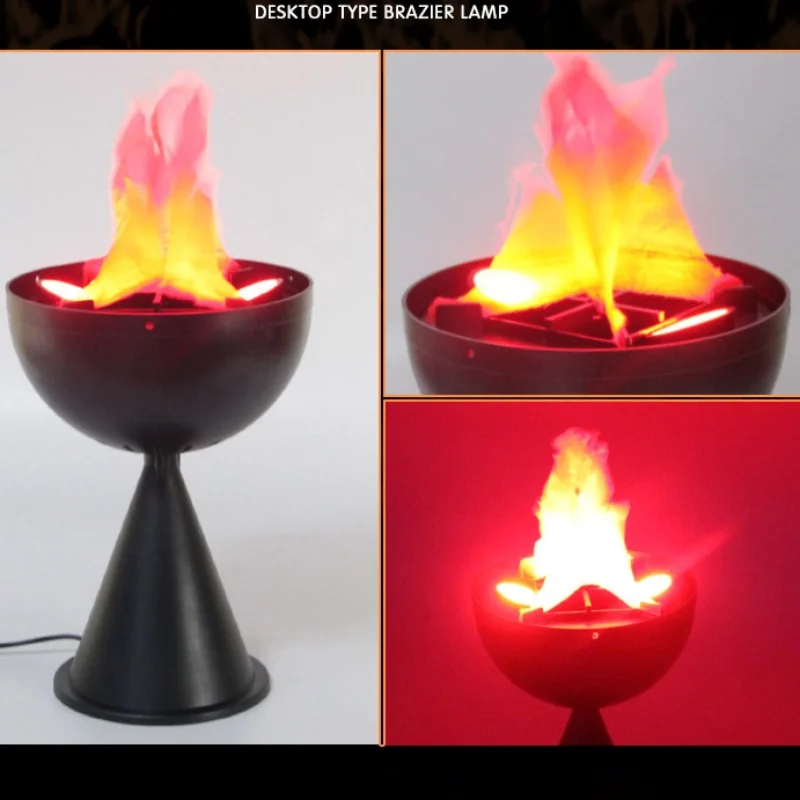 Lámpara de Llama Falsa 3D, Sim - Lighting Decor Items reseña y precio