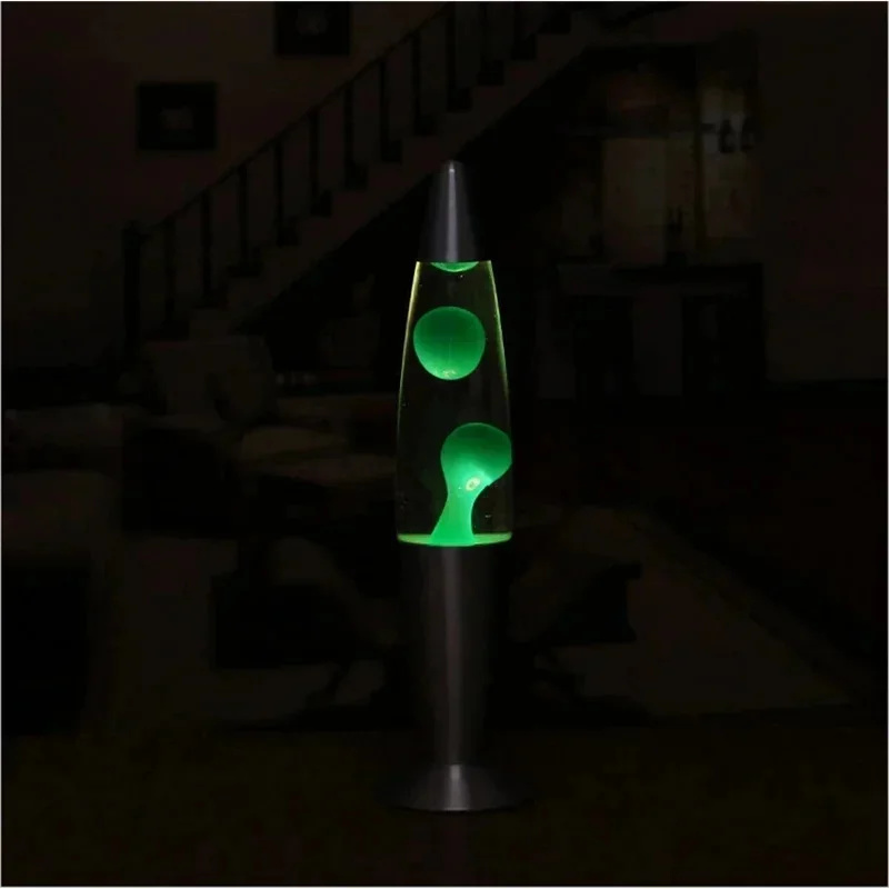Lámpara de lava con base metál - Lava Lamp Desktop reseña y precio