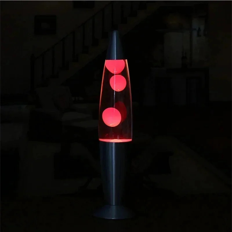 Lámpara de lava con base metál - Lava Lamp Desktop reseña y precio