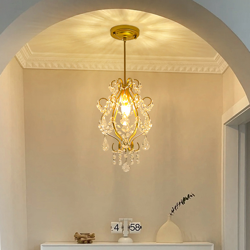 Candelabro pequeño de cristal  - Lighting Home Decor Items reseña y precio