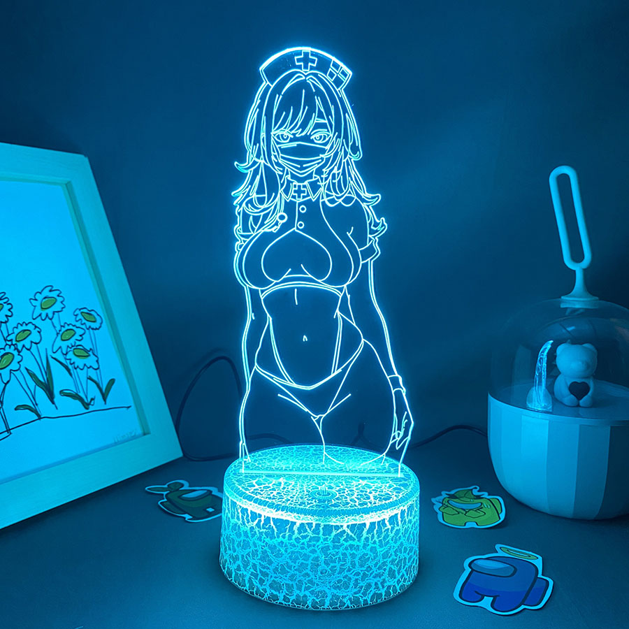 Lámparas LED 3D de Anime para  - Lava Lamp Desktop reseña y precio