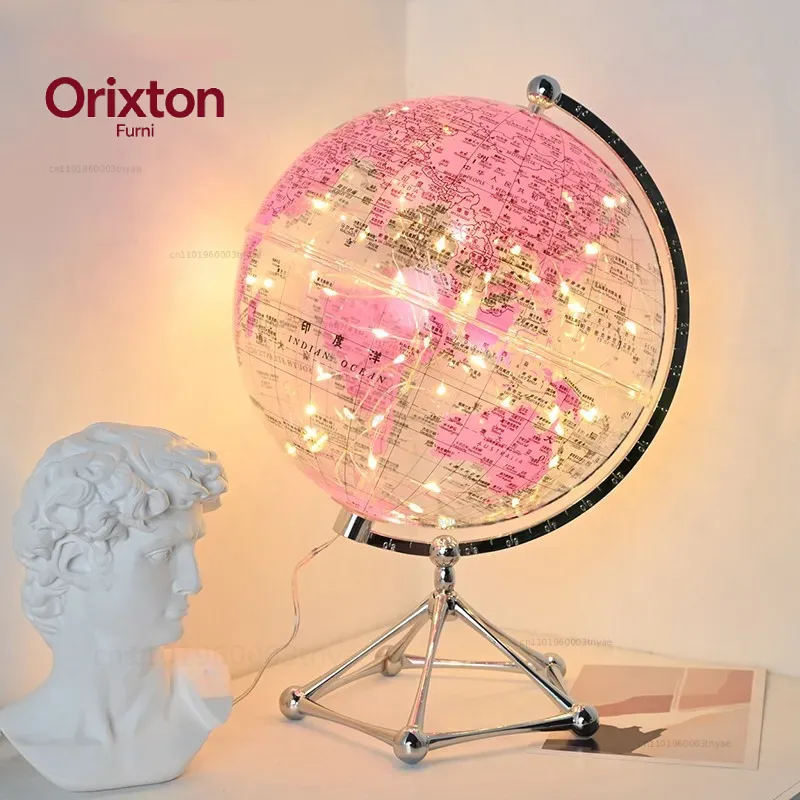 Globo Terráqueo con Luz LED In - Lighting World Decor reseña y precio