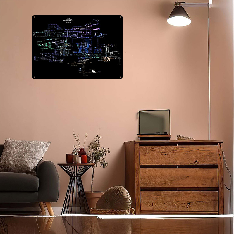 Mapa de Hallownest de Hollow K - Lighting Home Decor Items reseña y precio