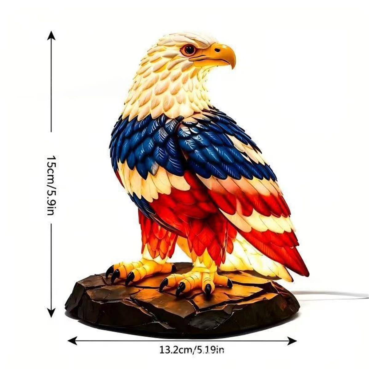 Lámpara de Mesa de Resina Eagl - Home Decor Lighting Manufacturer reseña y precio