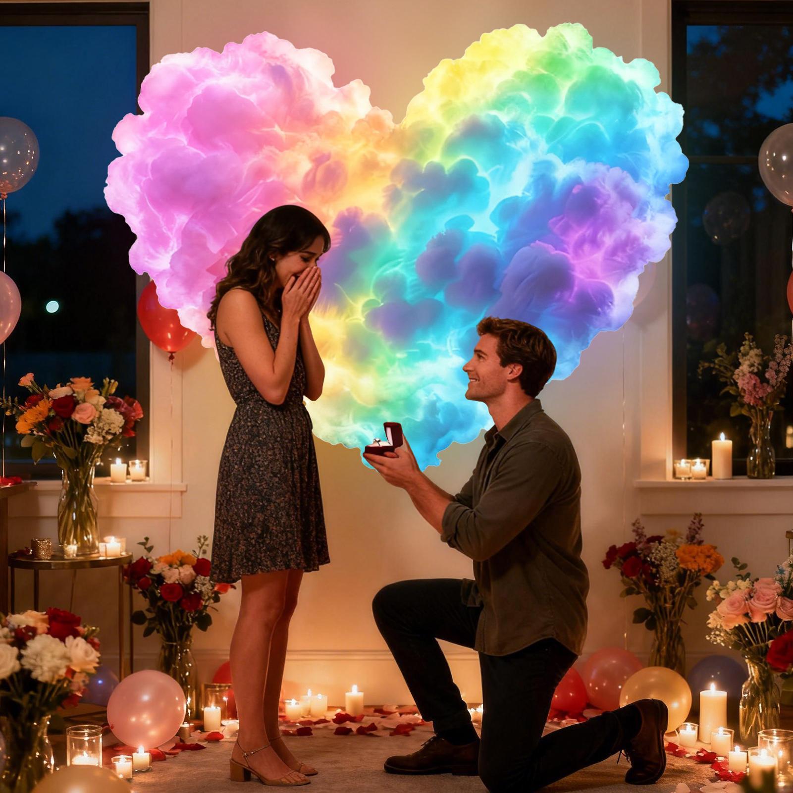 Luz LED Thundercloud 3D, juego - Lighting Decor For Diwali reseña y precio