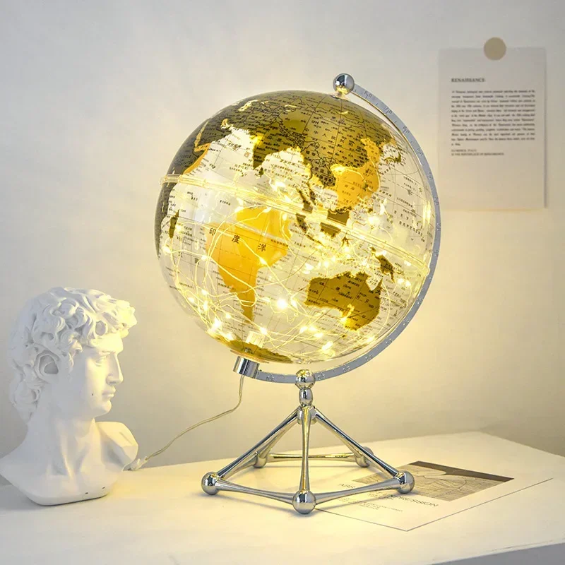 Globo Terráqueo con Luz LED In - Lighting World Decor reseña y precio